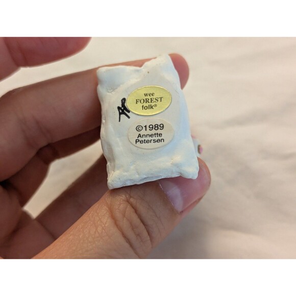 Wee Forest Folk M-148 Tooth Fairy - Blue (RETIRED) - Picture 7 of 7